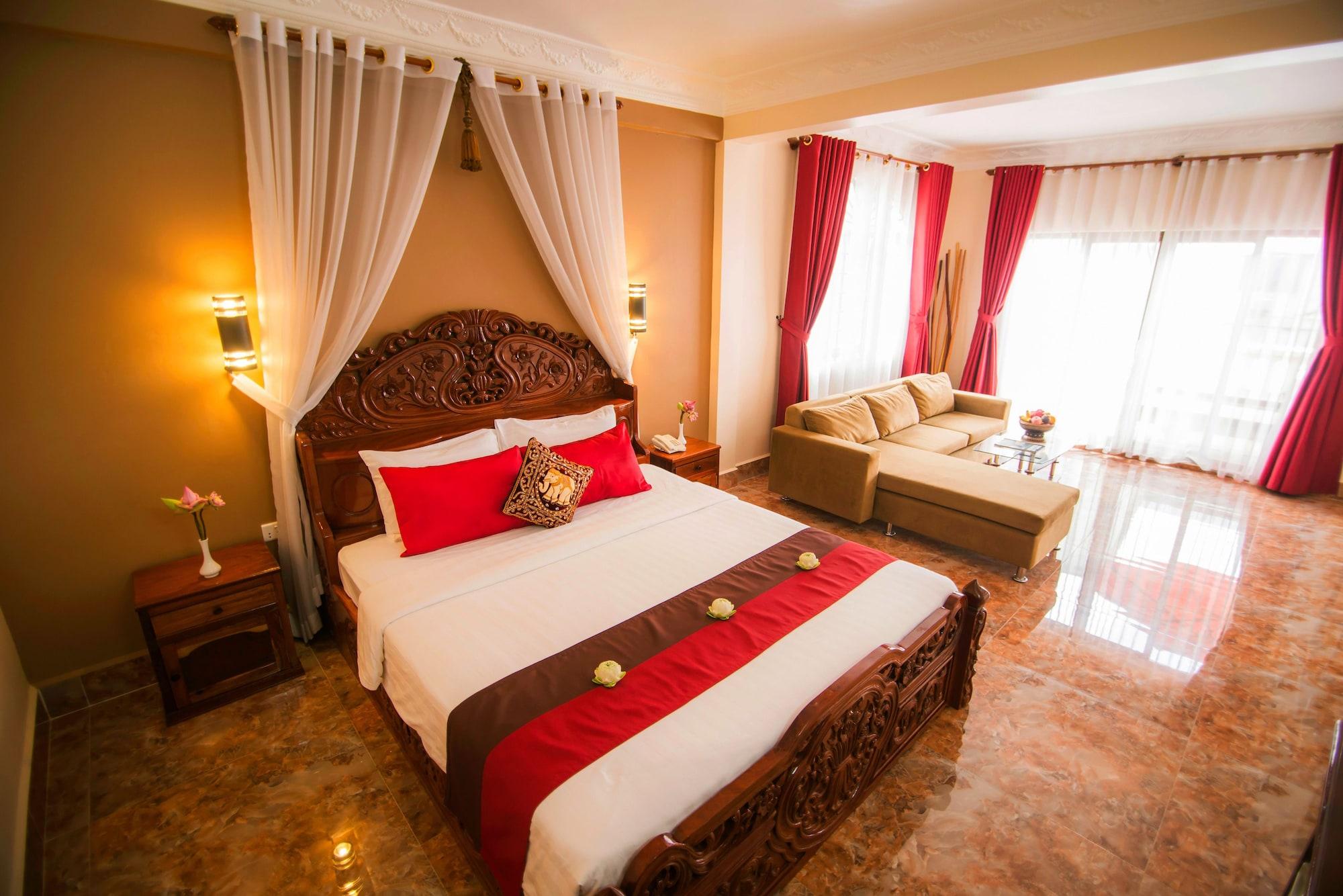 Reaksmey Chanreas Hotel Siem Reap Dış mekan fotoğraf