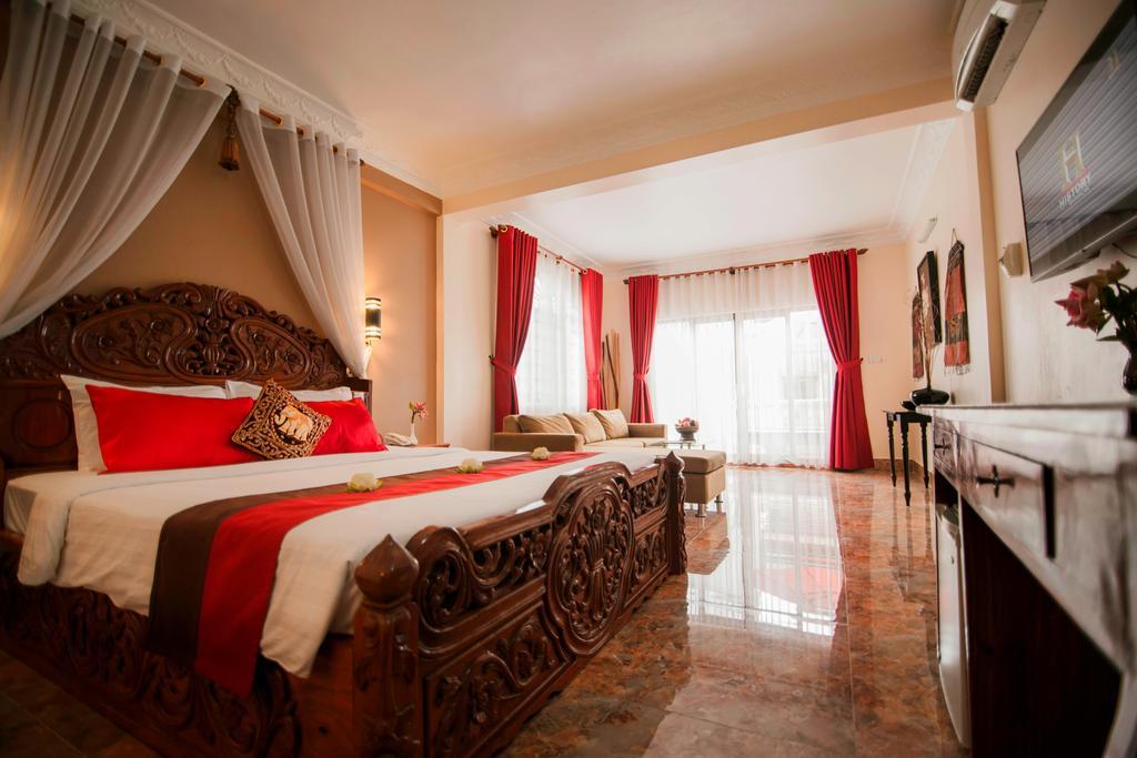 Reaksmey Chanreas Hotel Siem Reap Dış mekan fotoğraf