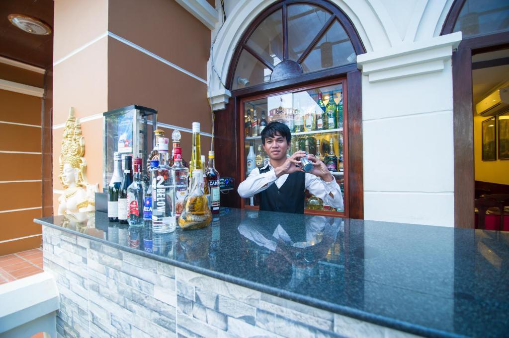 Reaksmey Chanreas Hotel Siem Reap Dış mekan fotoğraf
