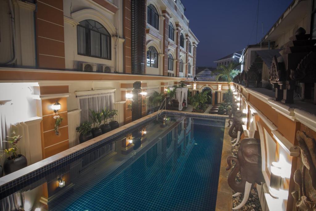 Reaksmey Chanreas Hotel Siem Reap Dış mekan fotoğraf